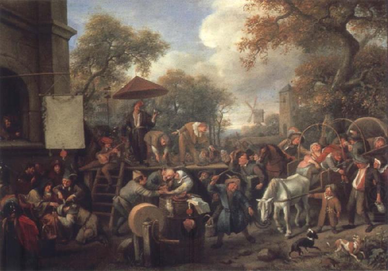 Jan Steen The Quack china oil painting image